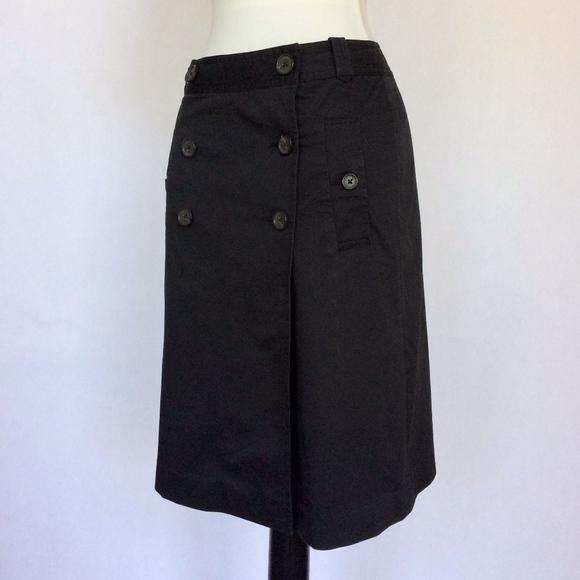 Banana Republic stretchy black wrap sailor skirt - Picture 1 of 6